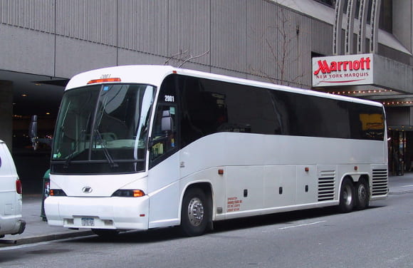 MCI Charter Buses | National Charter Bus