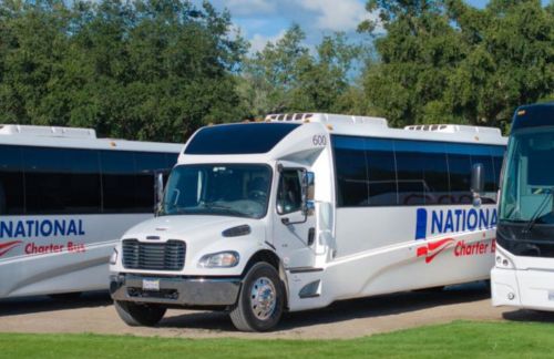 national charter bus shuttle bus rentals